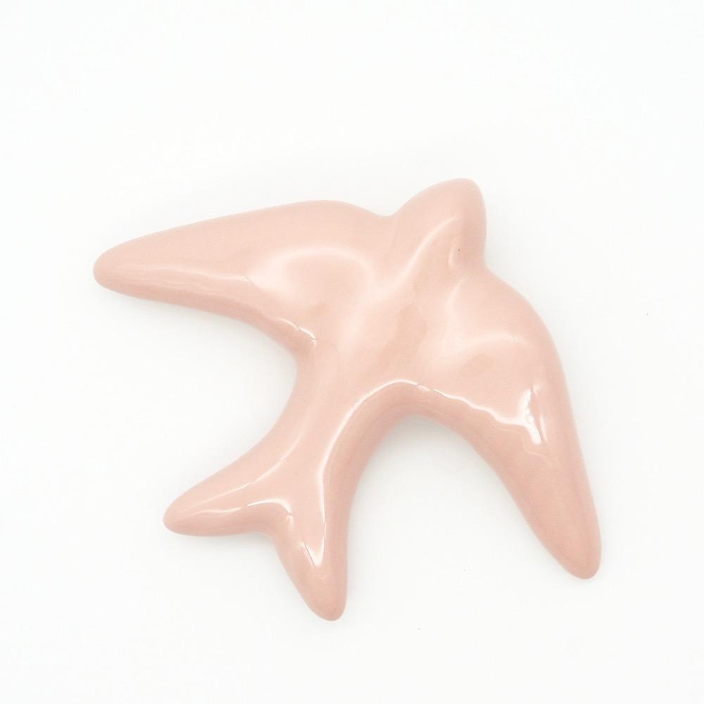 Traditional ceramic swallow - Pink