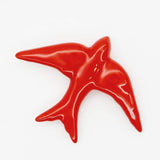 Traditional ceramic swallow - Red