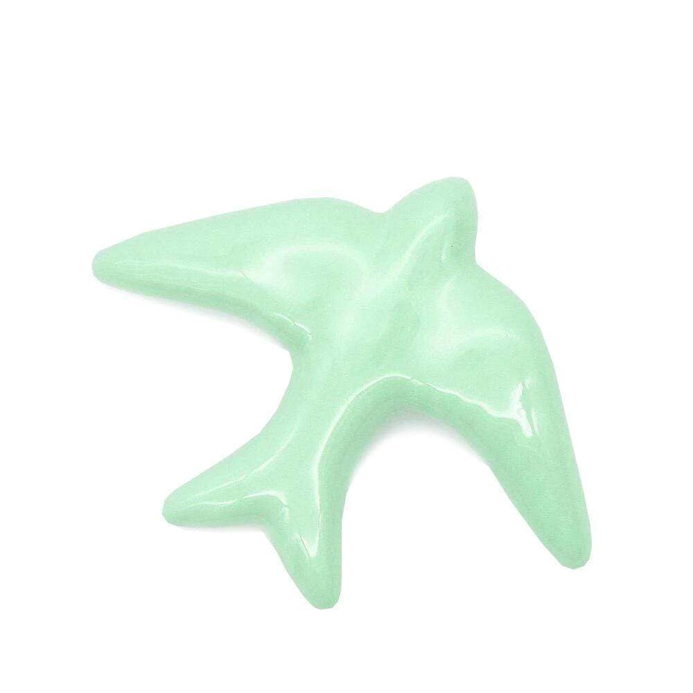 Traditional ceramic swallow - Green