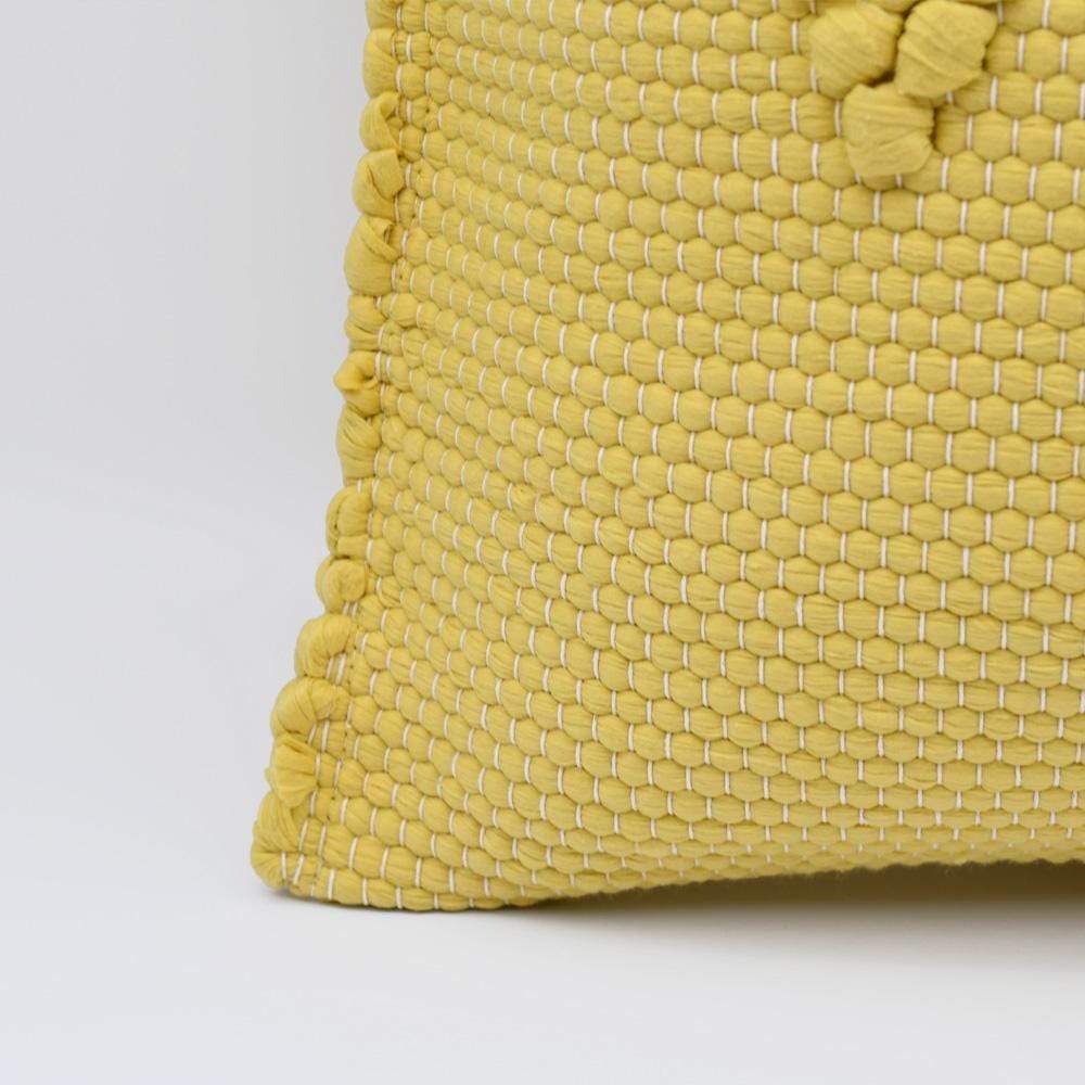 Tapete de Trapo I ​Cushion Cover 40x40 - Yellow