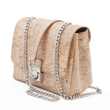 Cork miny size bag - Silver