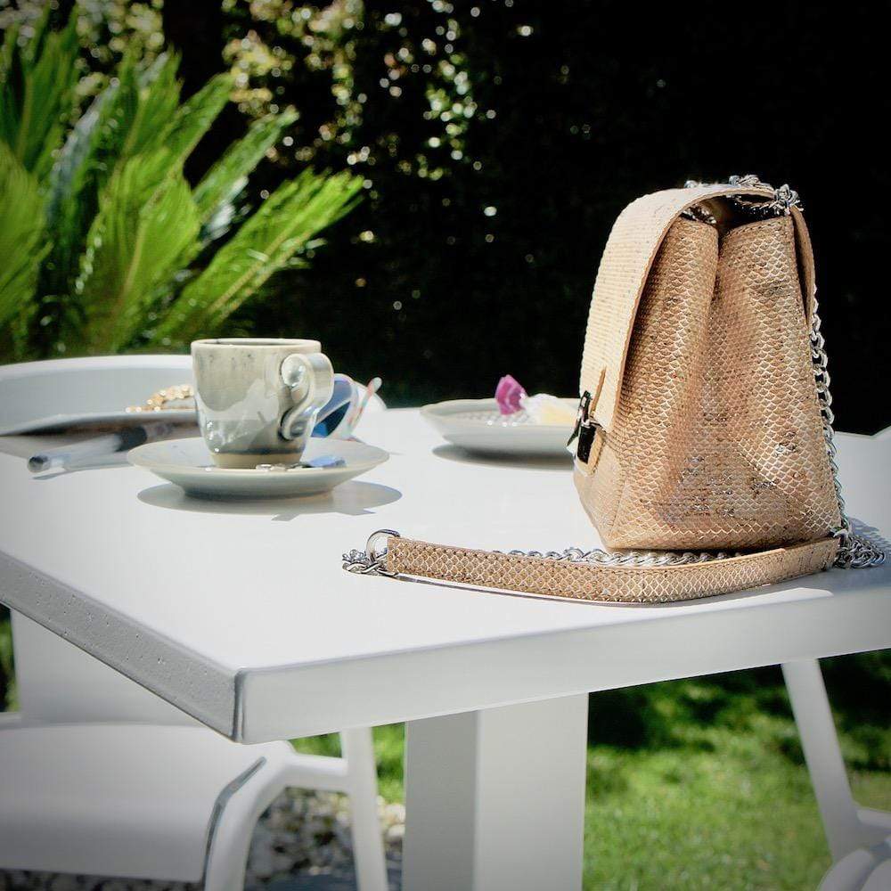 ​Mini-sized bag in golden cork