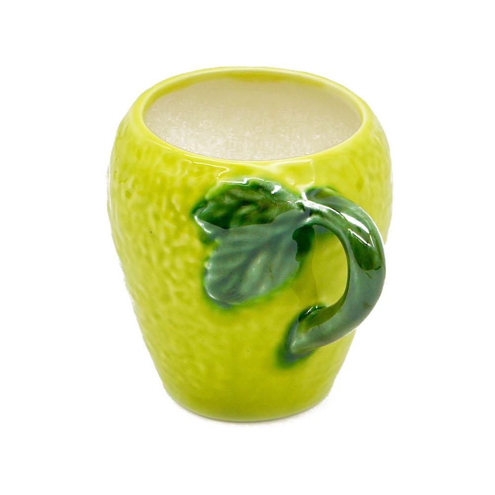 Mug en céramique en forme de citron