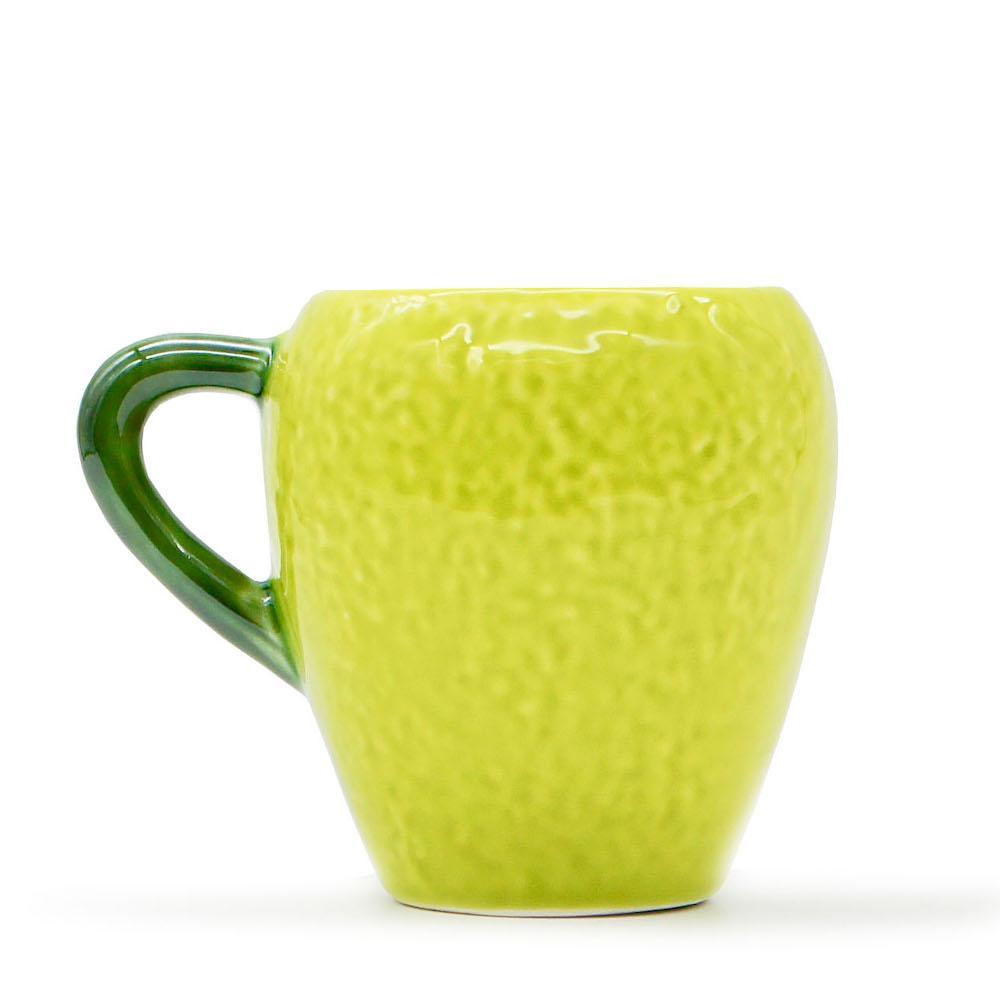 Mug en céramique en forme de citron