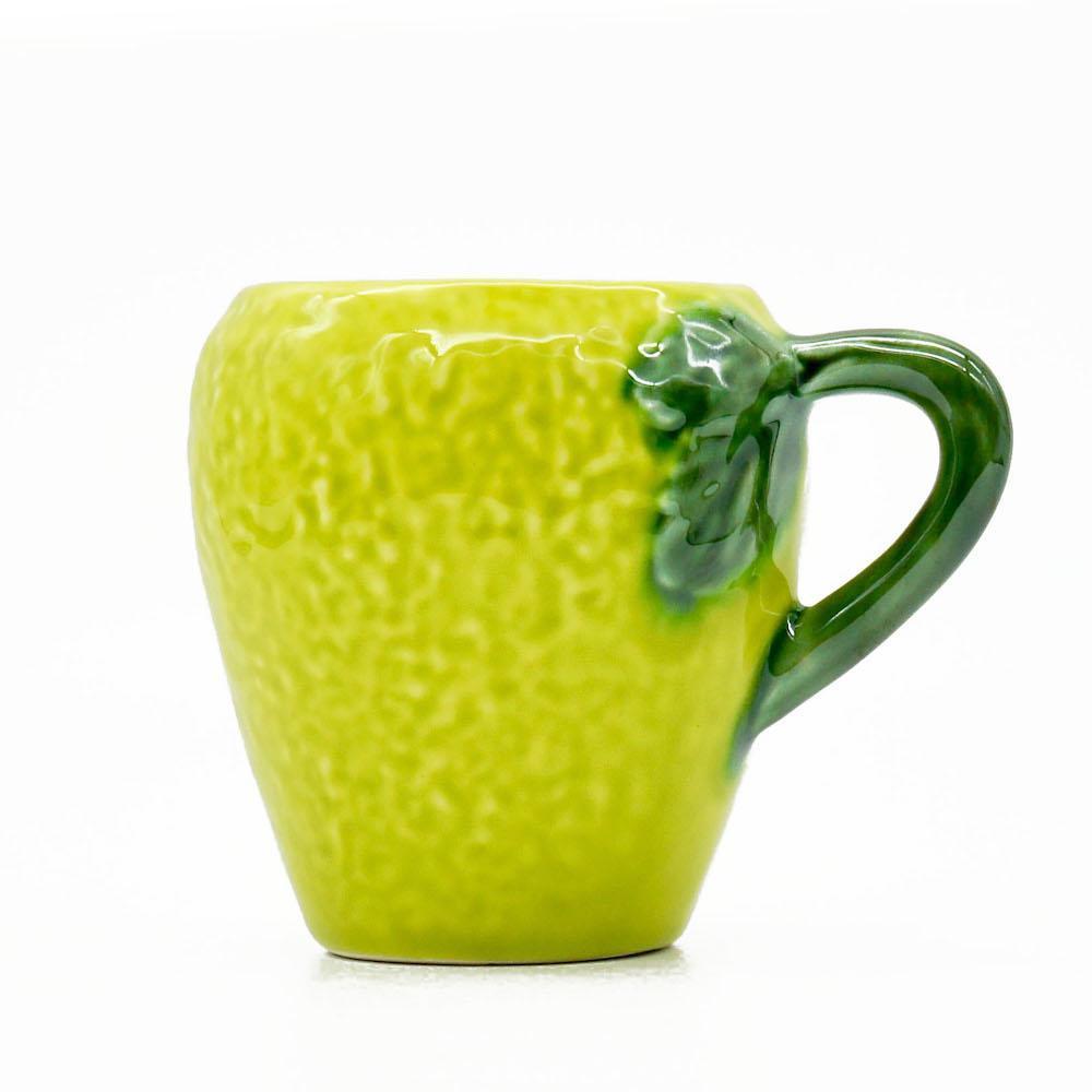 Mug en céramique en forme de citron