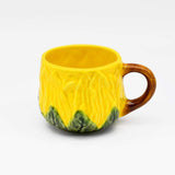 Mug en céramique en forme de Tournesol