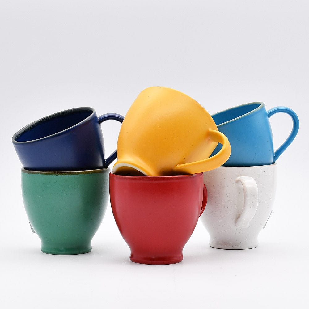 Mugs en grès du Portugal I Vente en ligne Mug en grès en grés "Positano" - Jaune