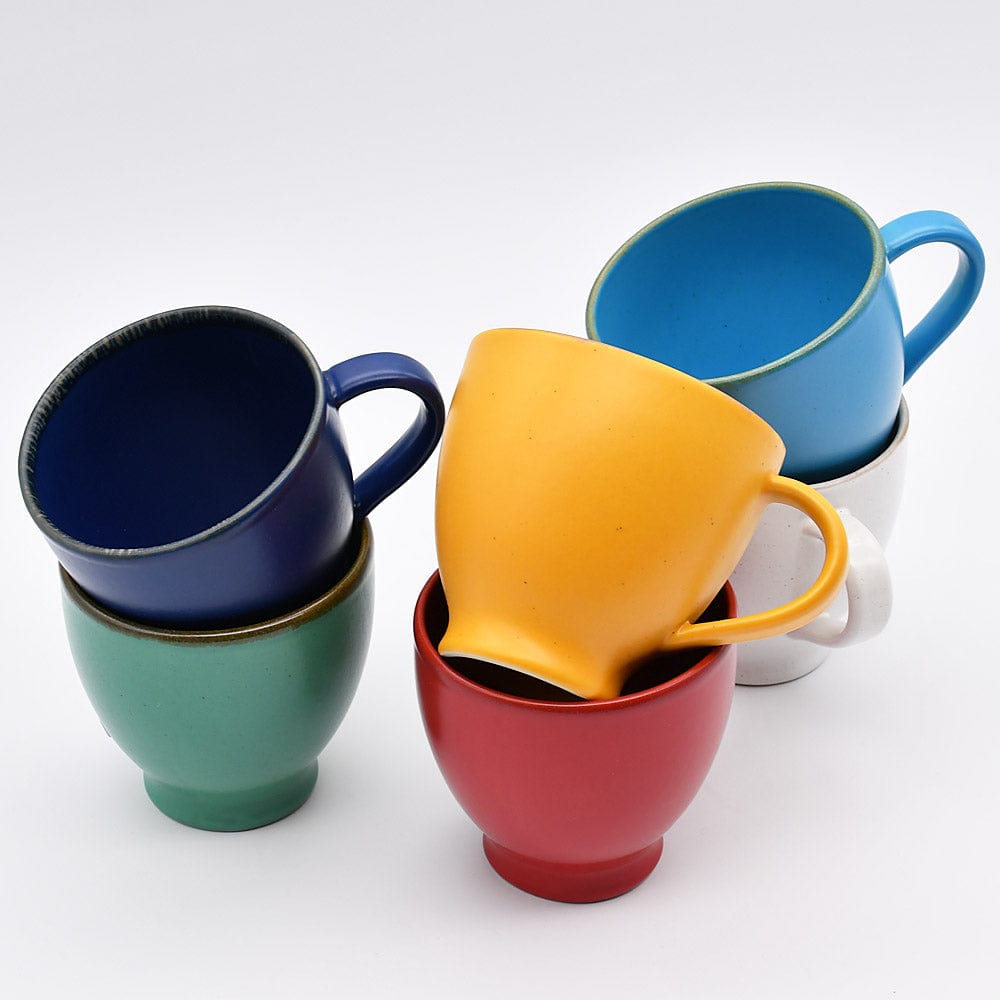 Mugs en grès du Portugal I Vente en ligne Mug en grès en grés "Positano" - Vert