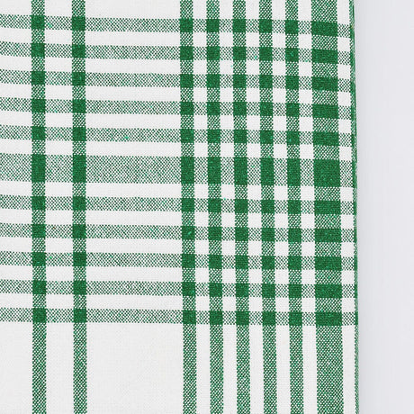 Nappe 100% coton du Portugal I Imprimée motifs Coq portugais Nappe à carreaux en coton - Verte