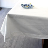 White cotton tabblecloth 300x180