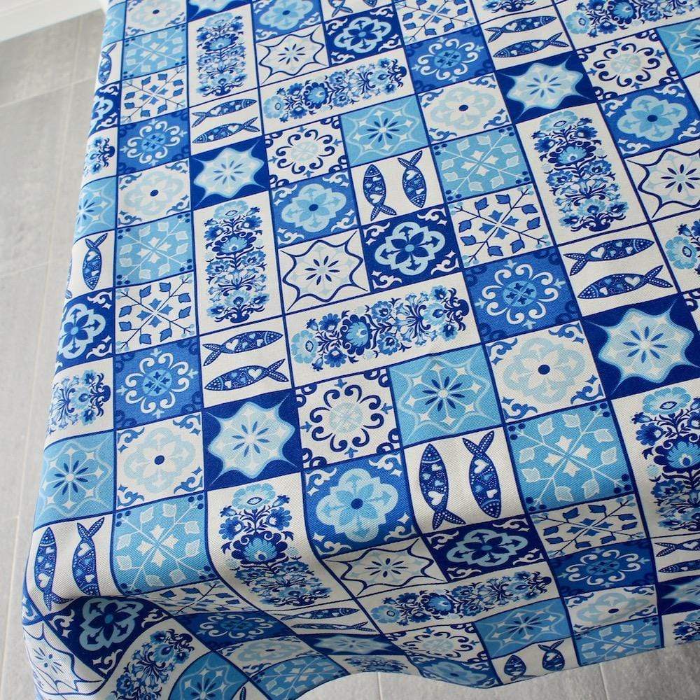 Nappe en coton "Azulejos"