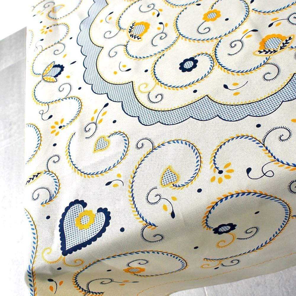 Nappe en coton "Viana" - Jaune