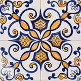 Panneau d'azulejos portugais peinte à la main Panneau d'azulejos 30x30cm