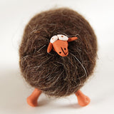 Decorative plush "Ovelha Castanho"