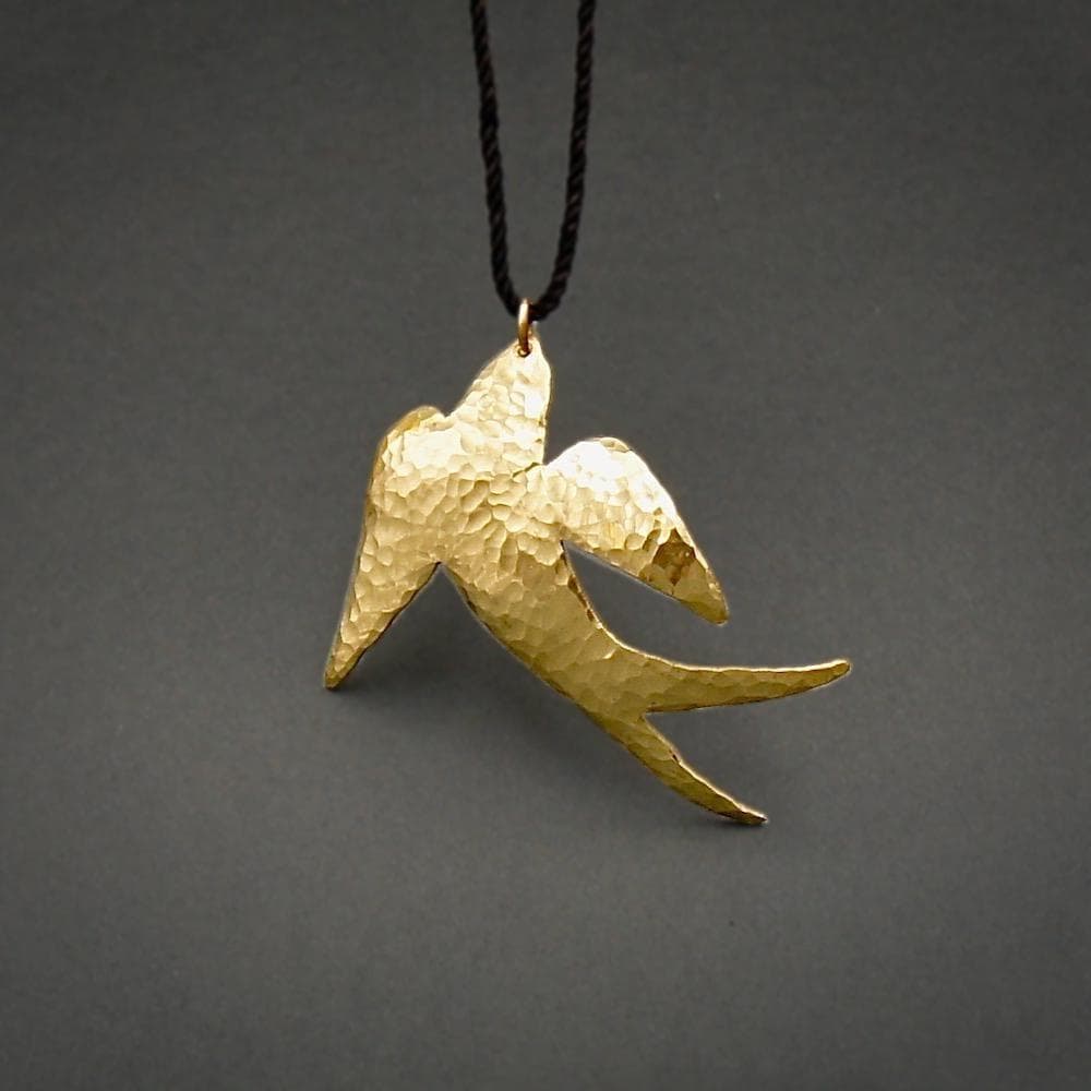 Andorinha I Brass Pendant