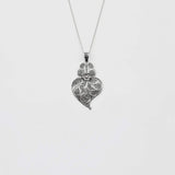 Coração de Viana I Pendentif en argent - 3.5cm