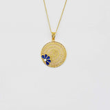 Esmalte I Filigree and enamel pendant