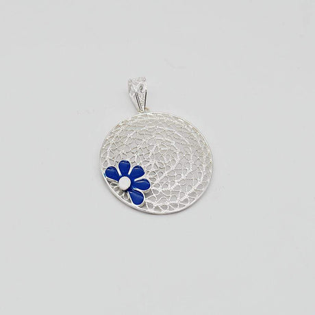 Esmalte I Filigree and enamel pendant
