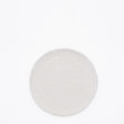 Petite assiette en céramique blanche I Motifs dentelles portugaises Assiette "Carimbada" blanche - 20 cm