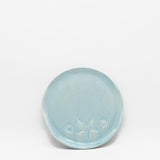 Estrela do mar I Turquoise blue Plate - 20cm