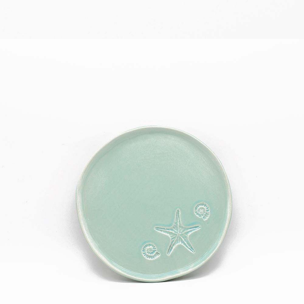 Estrela do mar I Green Plate - 20cm