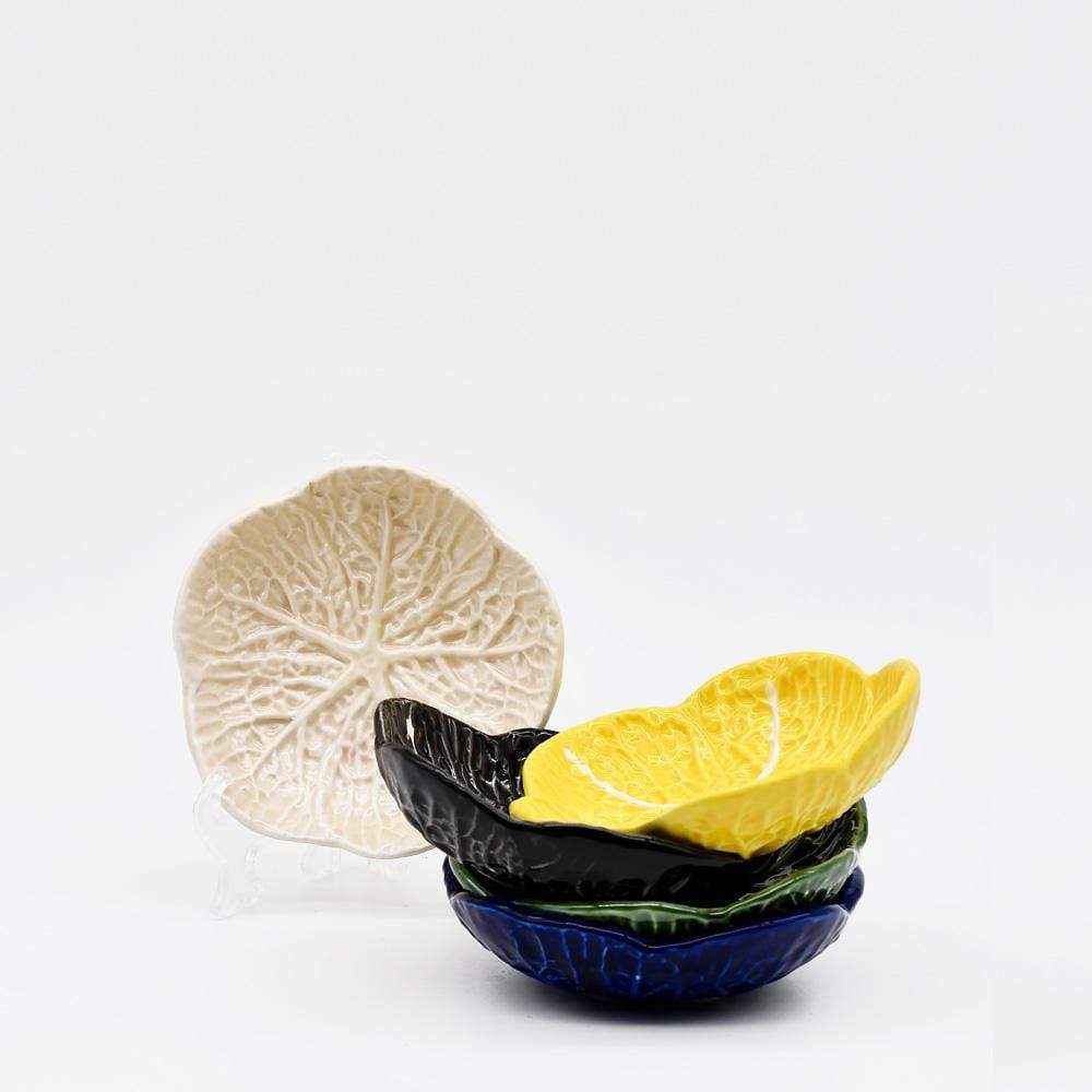 Petite assiette en céramique en forme de chou - 12 cm