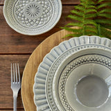 Cristal I Fine stoneware dessert plate