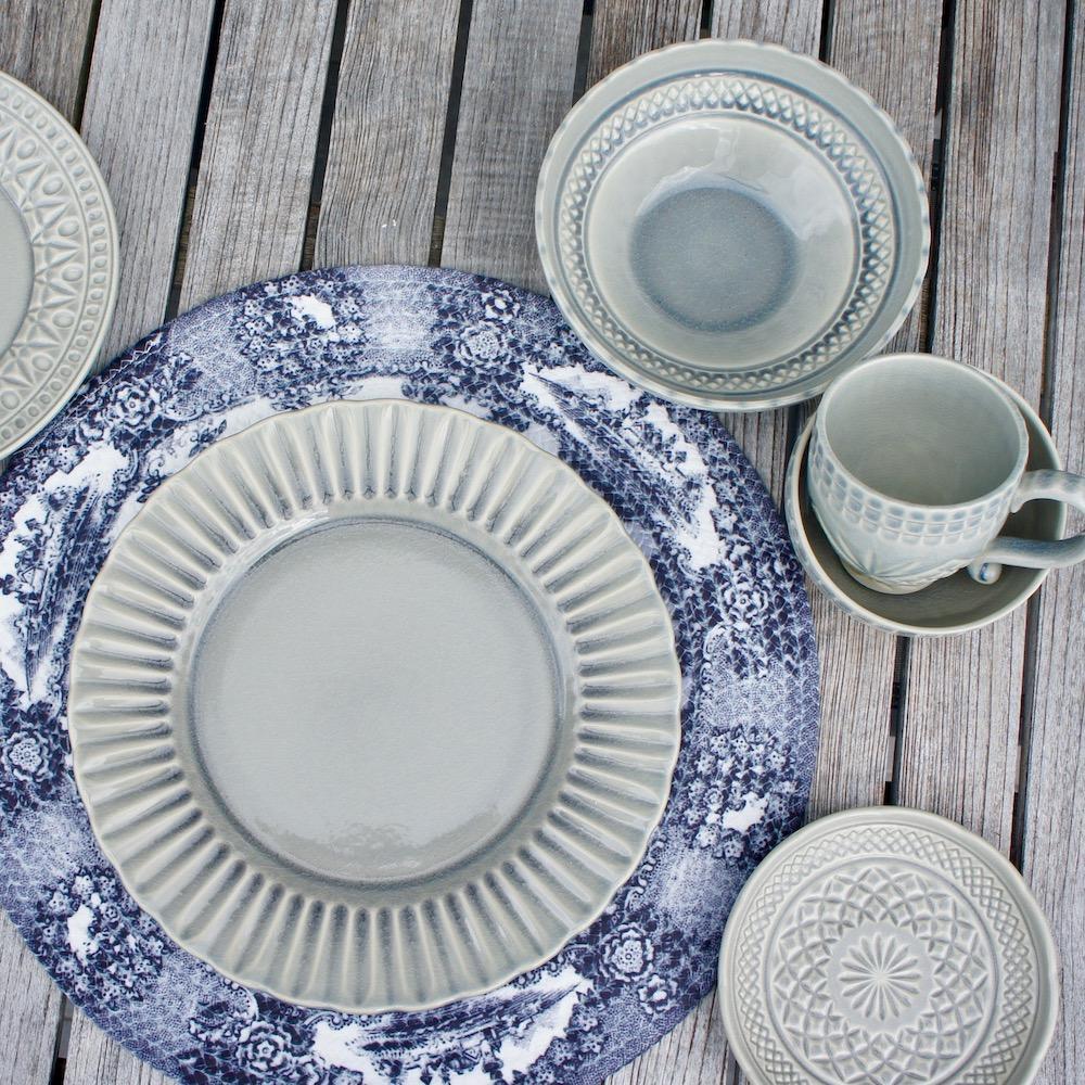 Cristal I Fine stoneware dessert plate