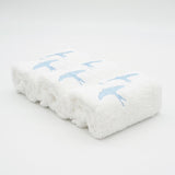 Embroidered hand towels - Set of 3