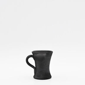 Pichet à eau Bilha de Rosca I Poterie noire de Bisalhães I Portugal Tasse en terre cuite noire de Bisalhães