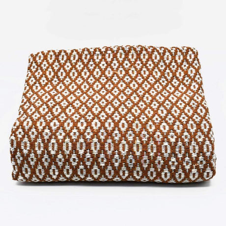 Plaid en laine Coloris Camel I Artisanat du Portugal en ligne Plaid en laine 200X135 - Camel