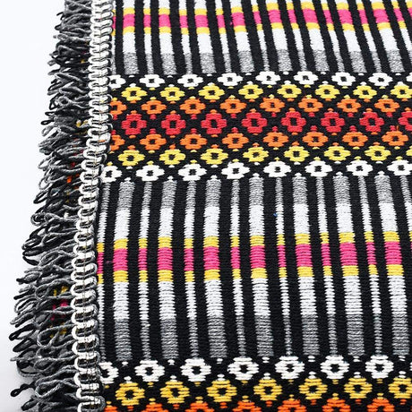 Plaid régional portugais en coton I Artisanat du Portugal en ligne Plaid régional en coton 210x140 - 2 couleurs Gris