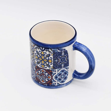 Plat apéritif céramique motifs azulejos I Vente en ligne Mug en céramique "Azulejos"