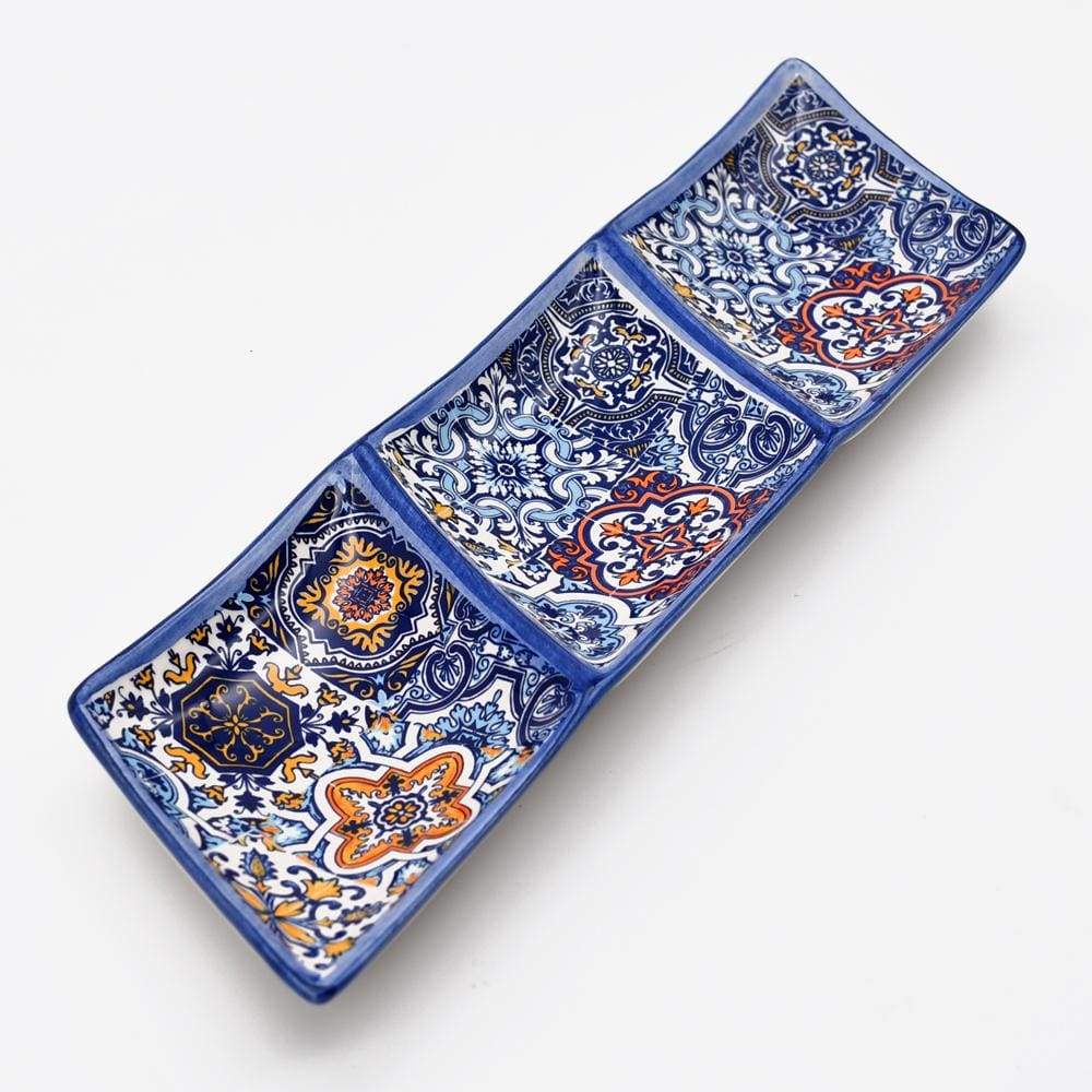 Azulejos I Ceramic Aperitif Dish