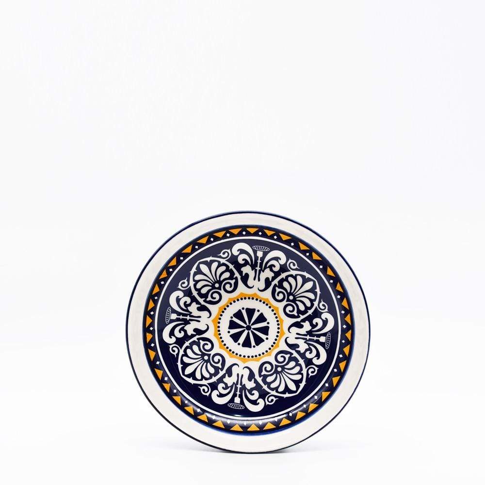 Plat en céramique traditionnel du Portugal 19cm Assiette creuse en céramique "Tradicional" - 19 cm