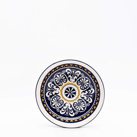Plat en céramique traditionnel du Portugal 19cm Assiette creuse en céramique "Tradicional" - 19 cm