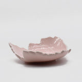 Plat en céramique traditionnel du Portugal 19cm Coupe en céramique "Manteiga" - Rose