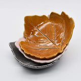 Plat en céramique traditionnel du Portugal 19cm Coupe en céramique "Manteiga" - Rose