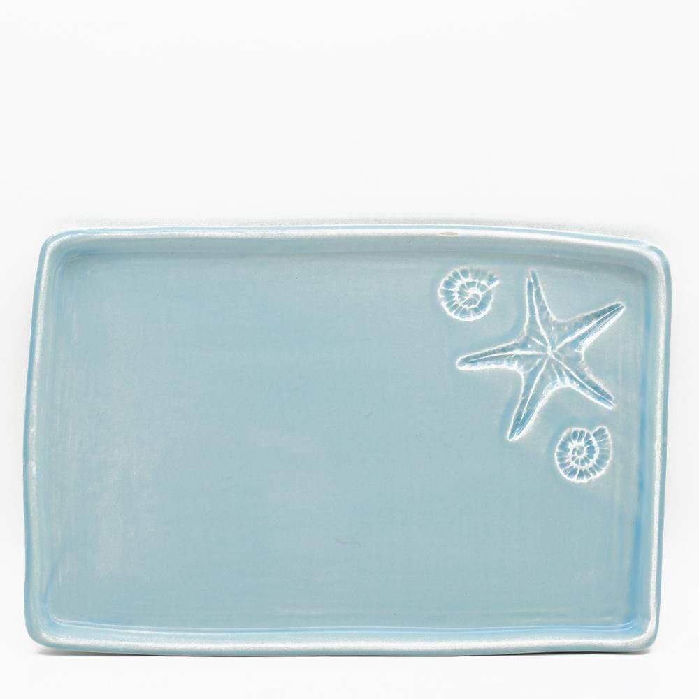 Estrela do mar I Turquoise blue Tray