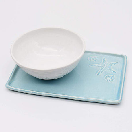 Estrela do mar I Turquoise blue Tray