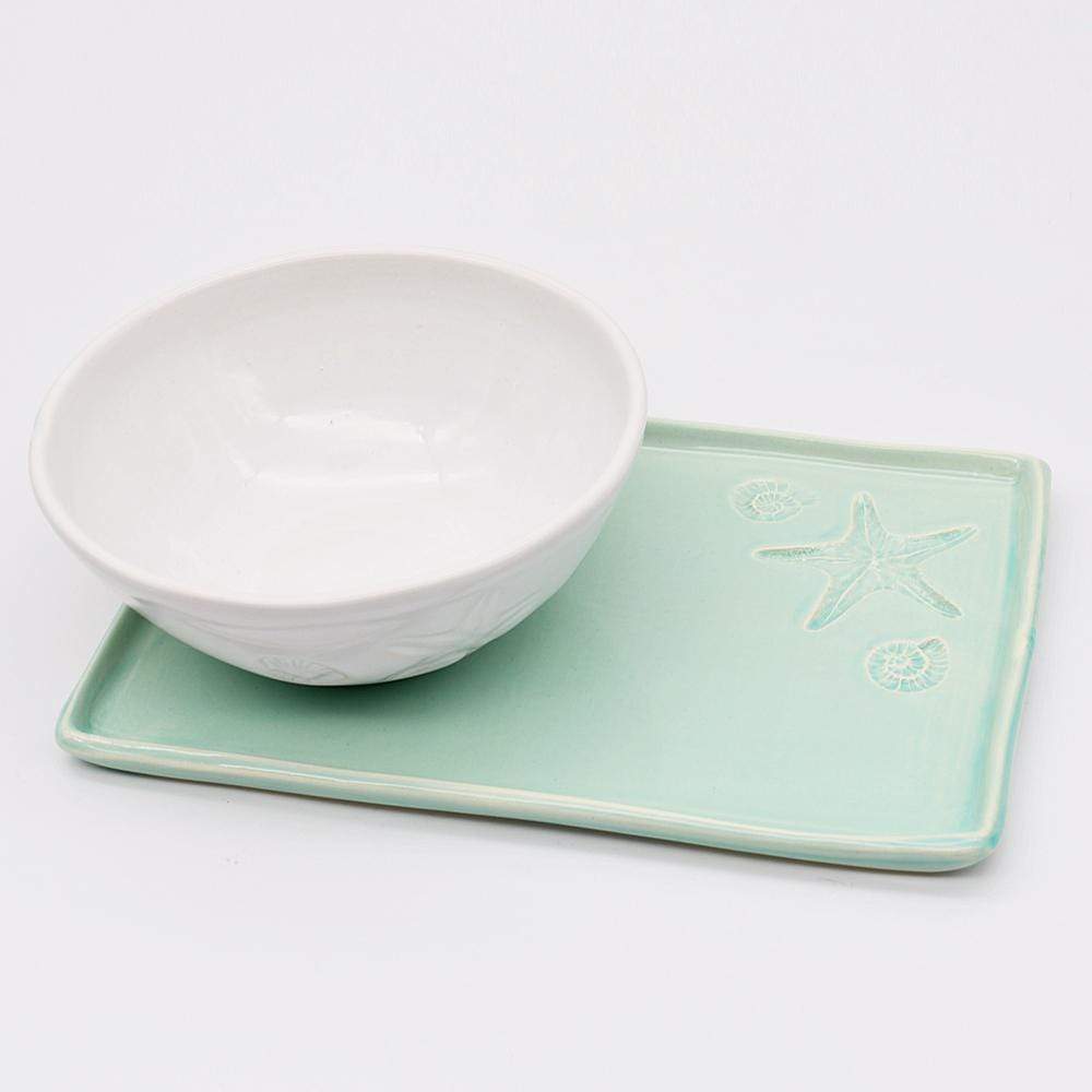 Estrela do mar I Green tray