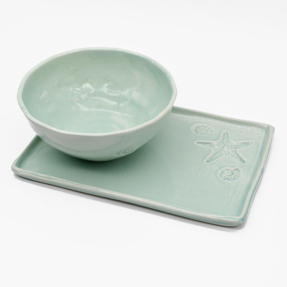 Estrela do mar I Green tray