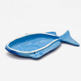 Poisson en céramique "Dourada" Bleu