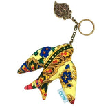 Andorinha I Yellow key ring