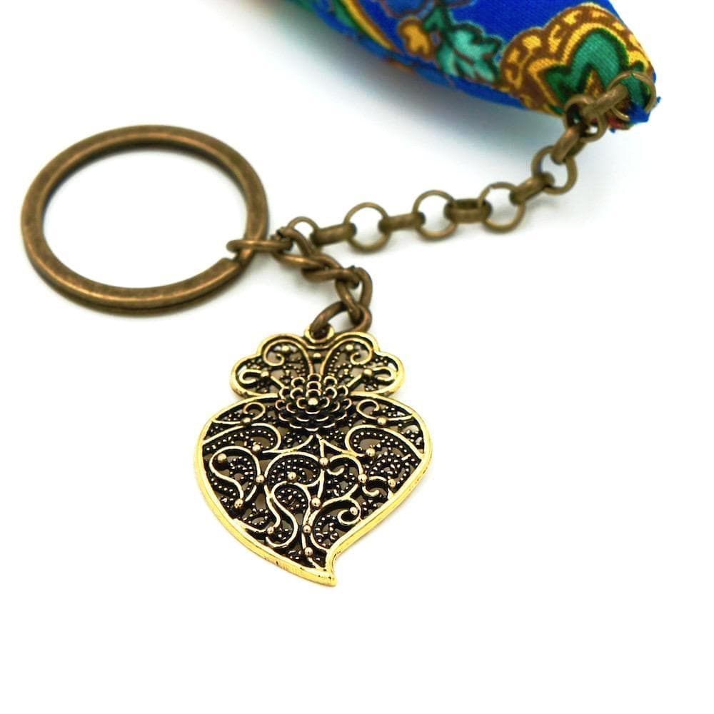 Key ring "Sardinha" - Blue
