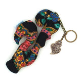 Rooster of Barcelos I Key ring - Black