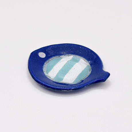 Coupe en verre fusionné "Sardinha"