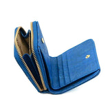 Cork wallet I Blue