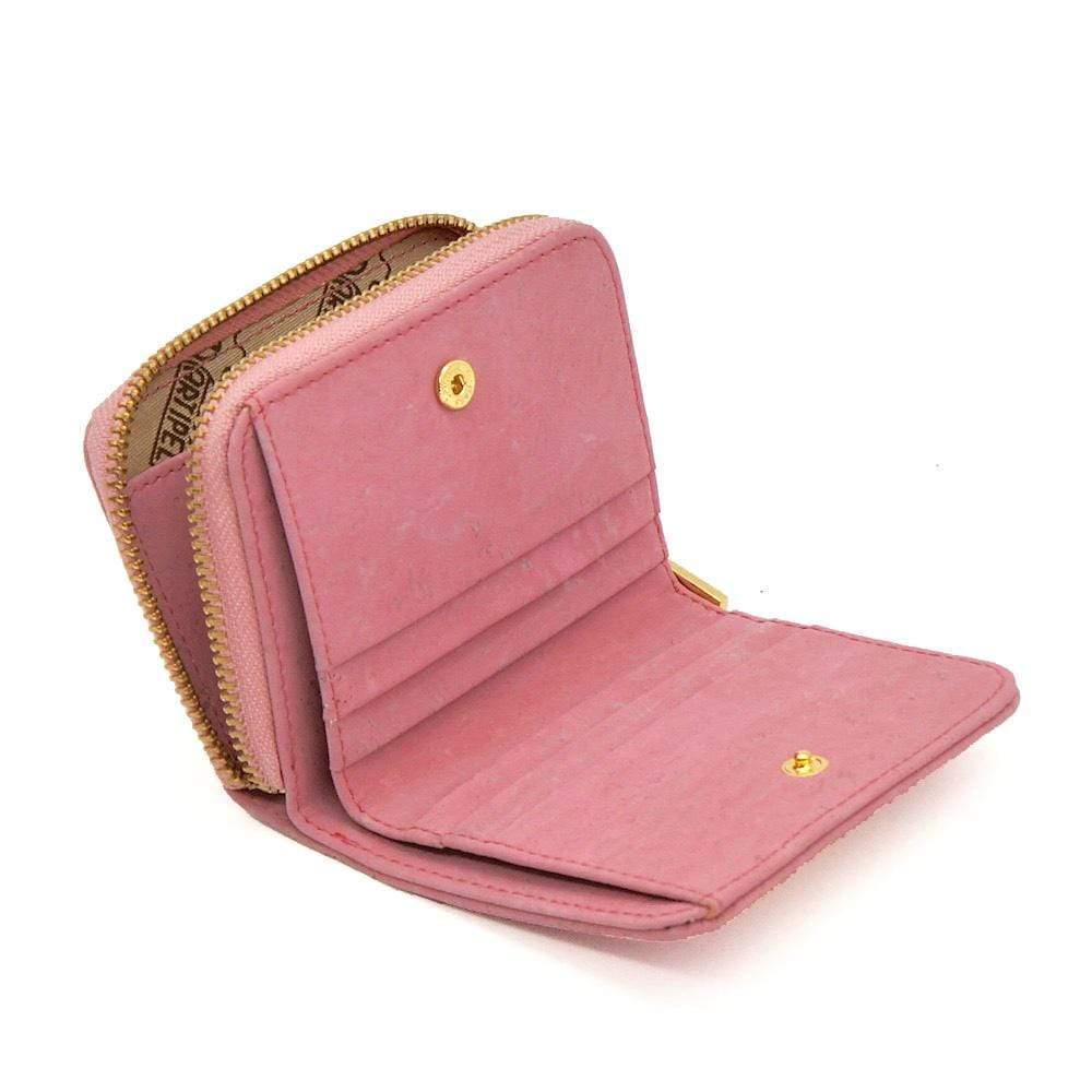 Cork wallet I Pink