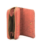 Cork wallet I Coral